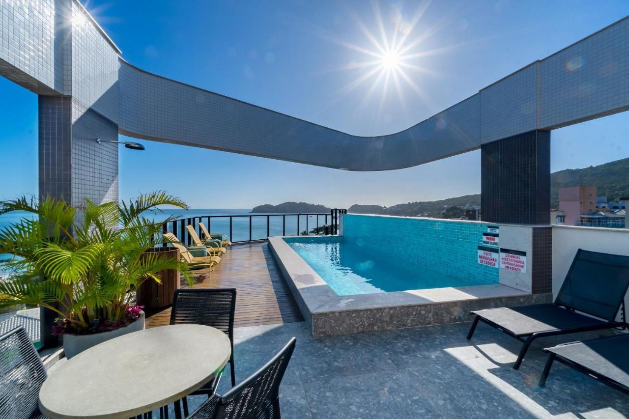 Confortavel Loft Em Condominio Com Piscina Bombinhas Extérieur photo