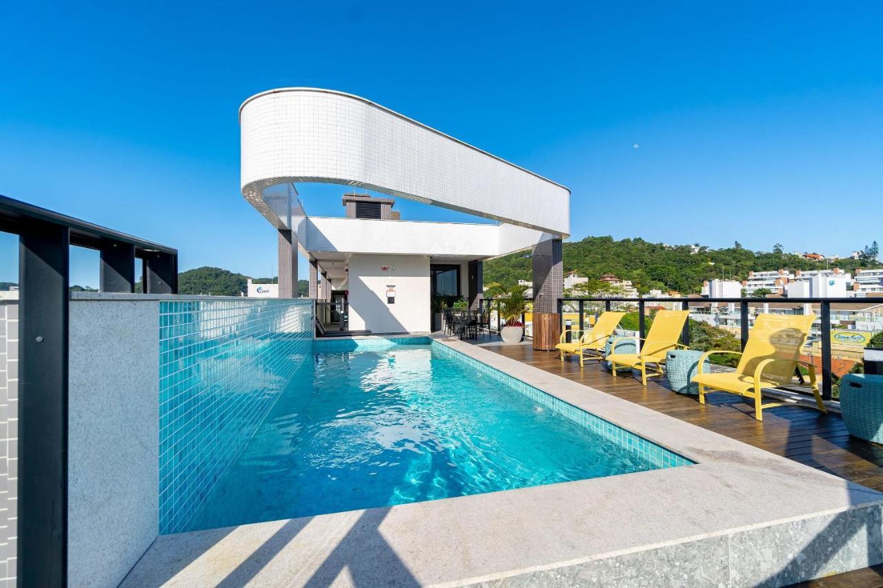 Confortavel Loft Em Condominio Com Piscina Bombinhas Extérieur photo