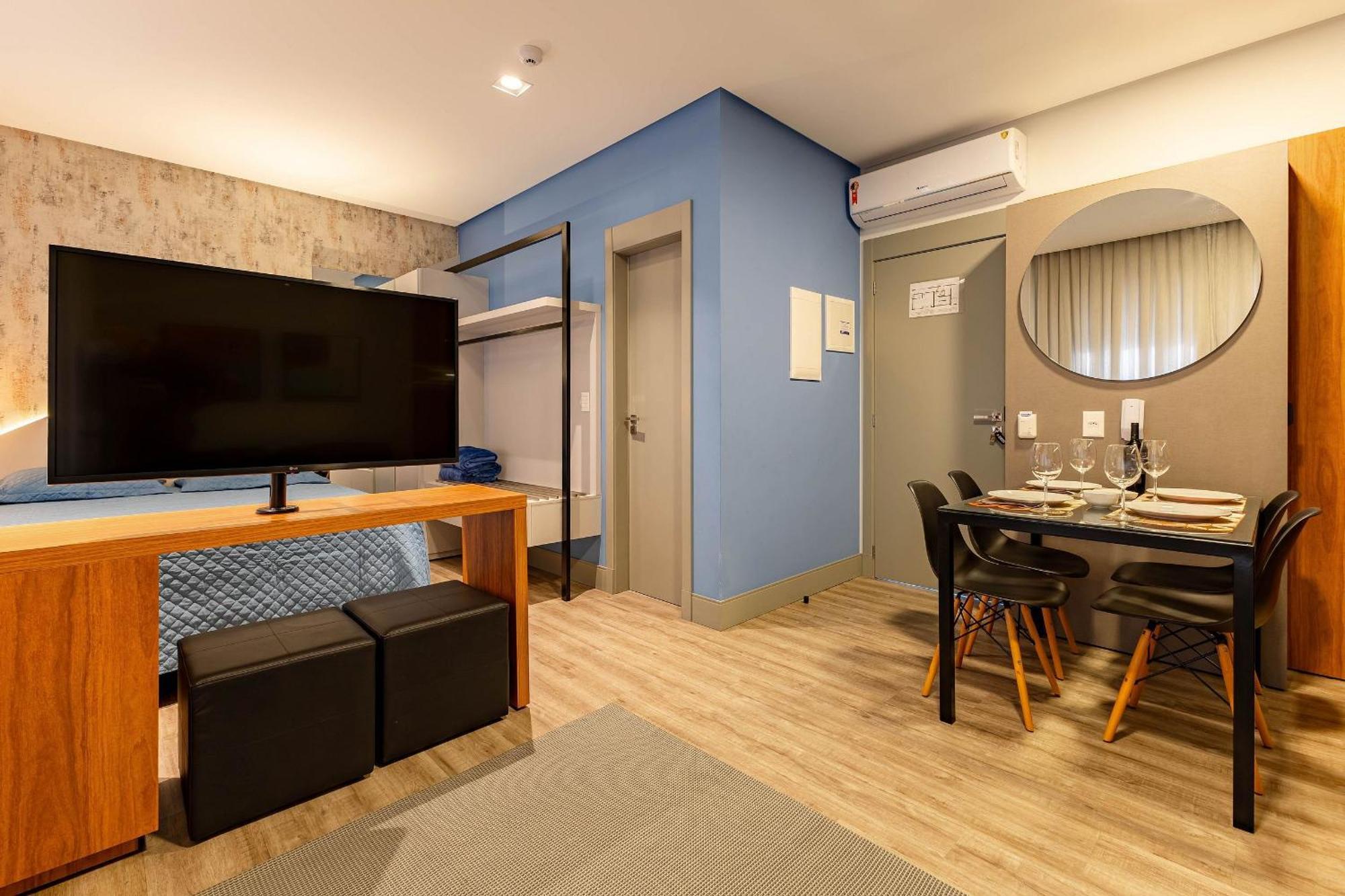 Confortavel Loft Em Condominio Com Piscina Bombinhas Extérieur photo